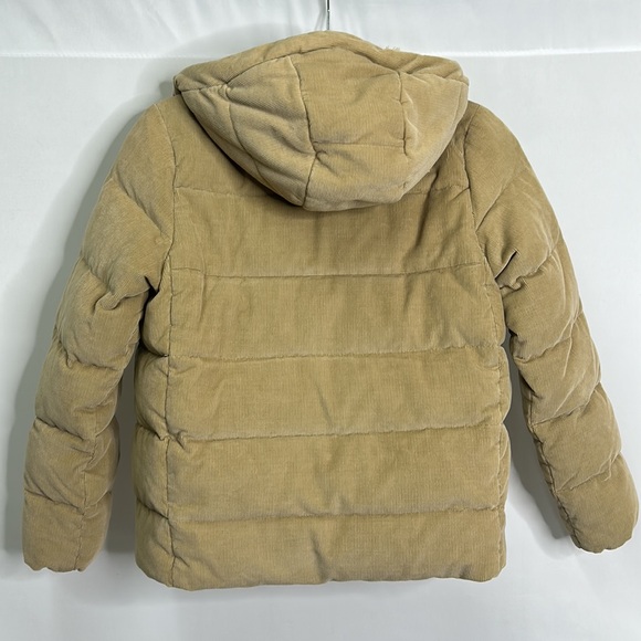 The North Face Moondoggy corduroy quilted fuzzy down feather puffer jacket coat - Picture 8 of 9